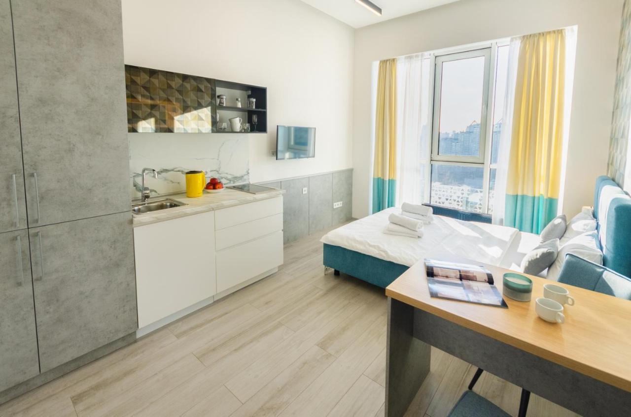 קייב New Apartment Near Railway Station 1A מראה חיצוני תמונה