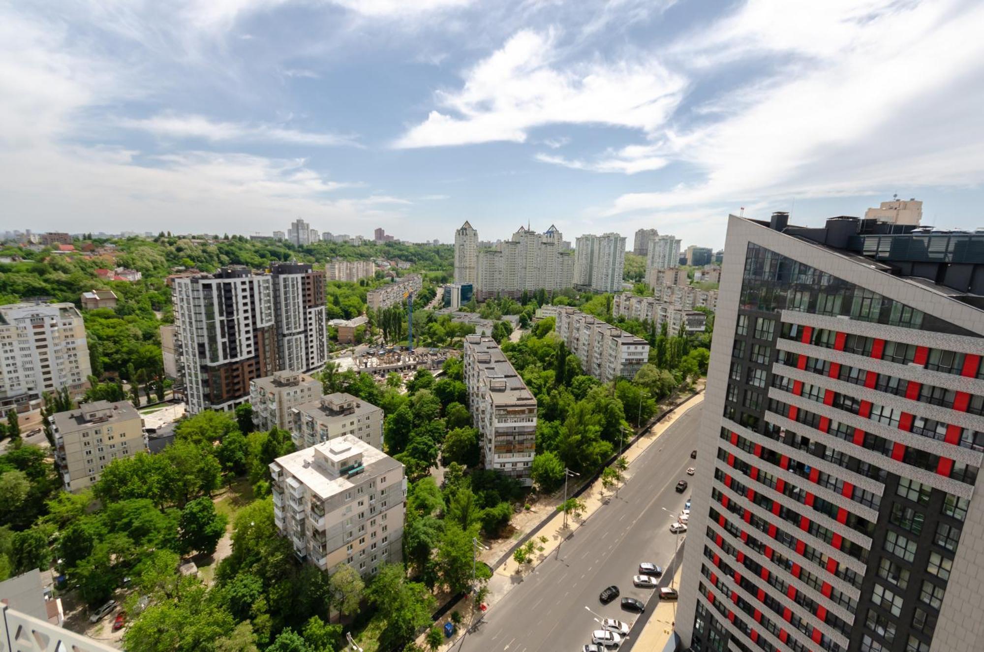 קייב New Apartment Near Railway Station 1A מראה חיצוני תמונה